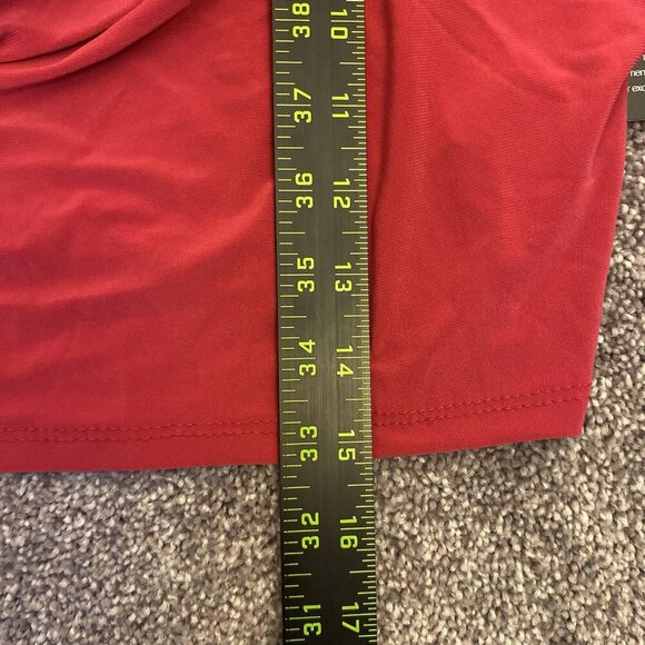 Express Women's Cowl Neck Cropped Cami Spaghetti Straps Pink Top Size XL NWT $44 - Picture 10 of 16